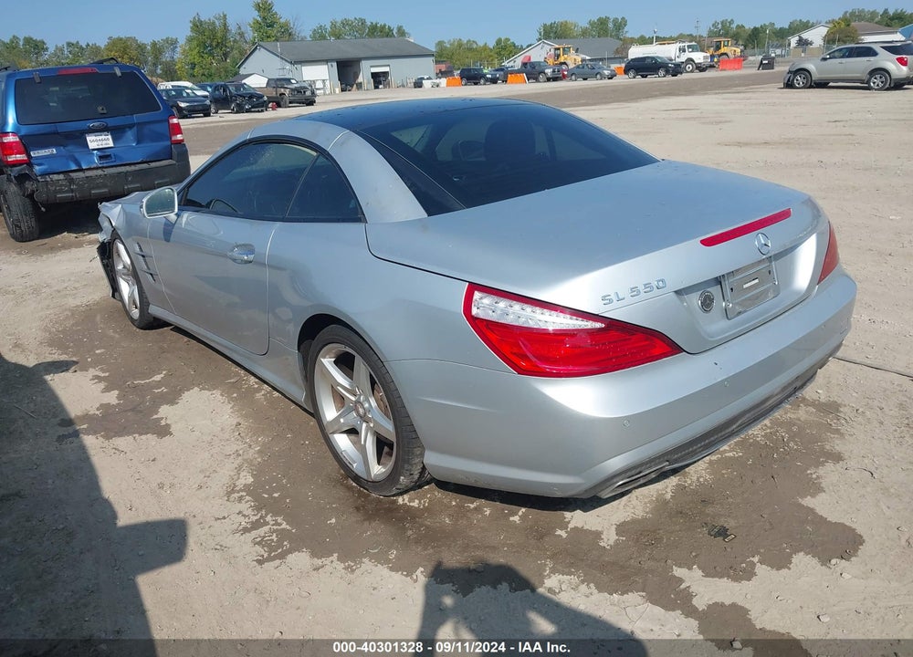 2014 MERCEDES-BENZ SL 550 VIN: WDDJK7DA5EF027537
