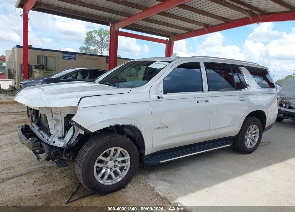 2021 CHEVROLET TAHOE 4WD LT VIN: 1GNSKNKD0MR396293