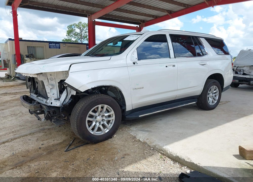 2021 CHEVROLET TAHOE 4WD LT VIN: 1GNSKNKD0MR396293