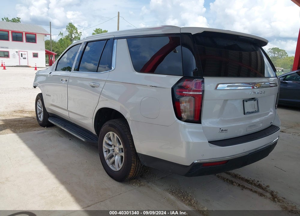 2021 CHEVROLET TAHOE 4WD LT VIN: 1GNSKNKD0MR396293