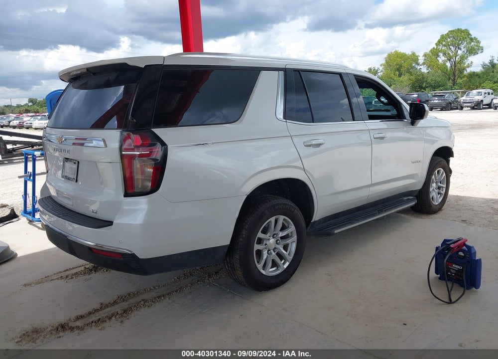 2021 CHEVROLET TAHOE 4WD LT VIN: 1GNSKNKD0MR396293