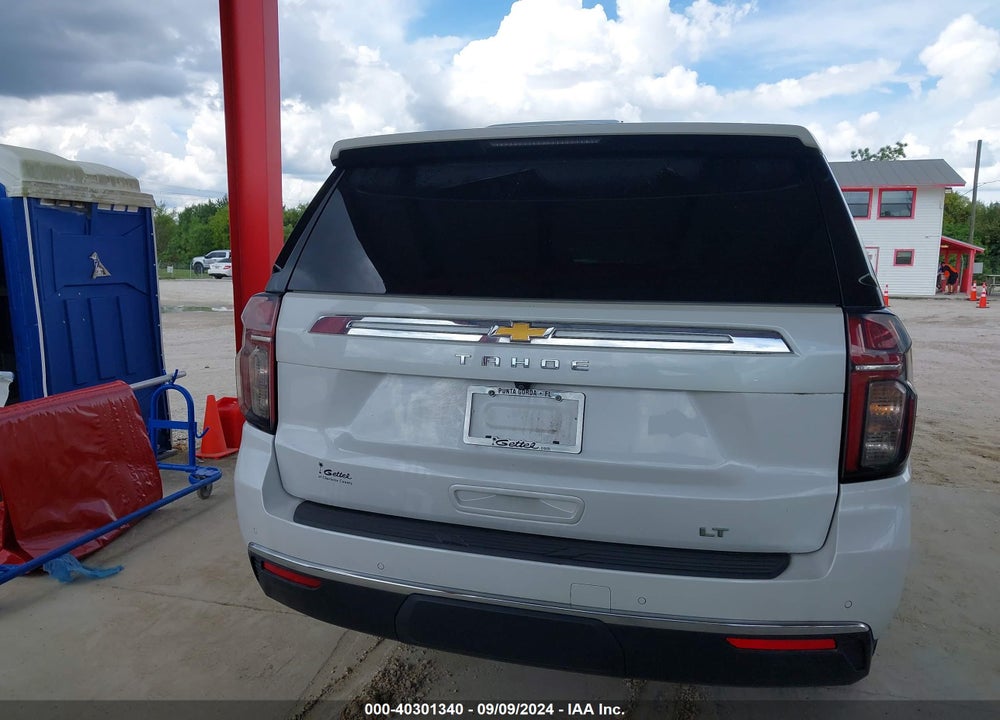 2021 CHEVROLET TAHOE 4WD LT VIN: 1GNSKNKD0MR396293