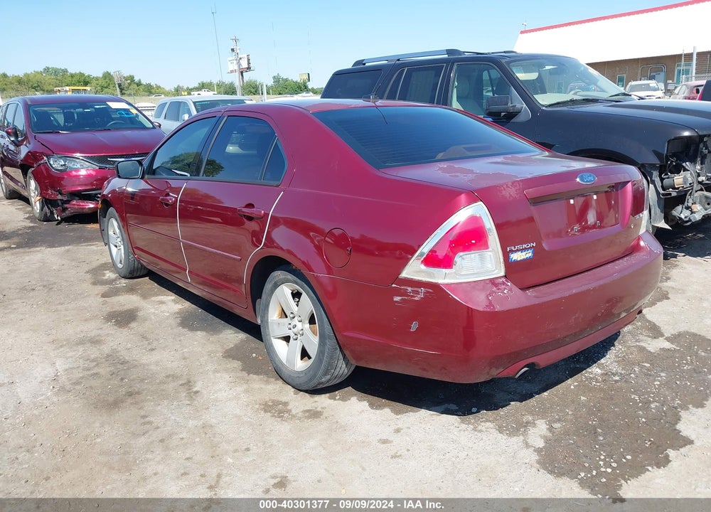 2007 FORD FUSION SE VIN: 3FAHP07107R134908