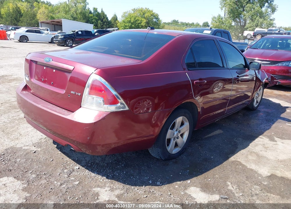 2007 FORD FUSION SE VIN: 3FAHP07107R134908