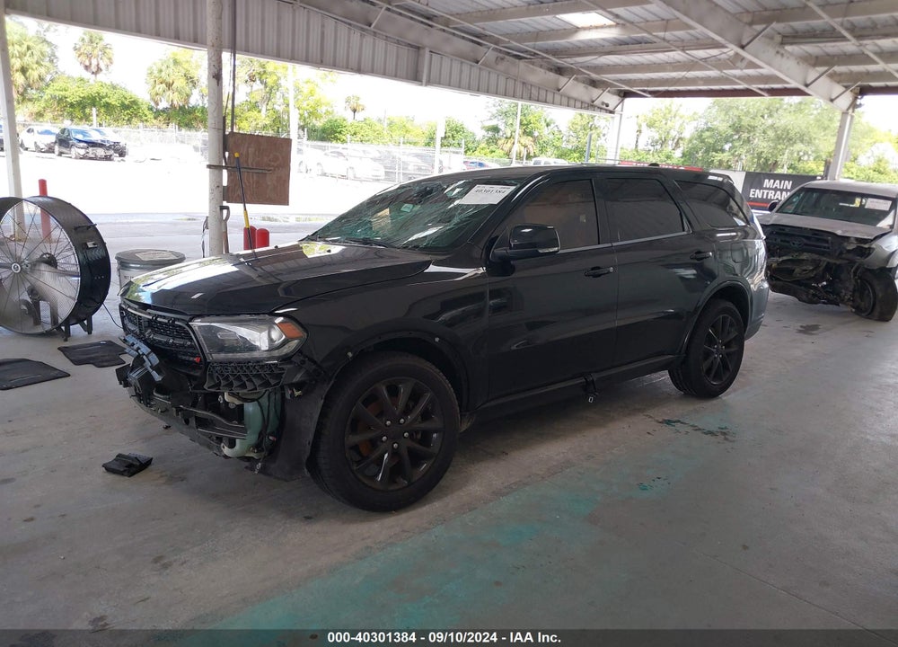 2017 DODGE DURANGO GT RWD VIN: 1C4RDHDG9HC859826