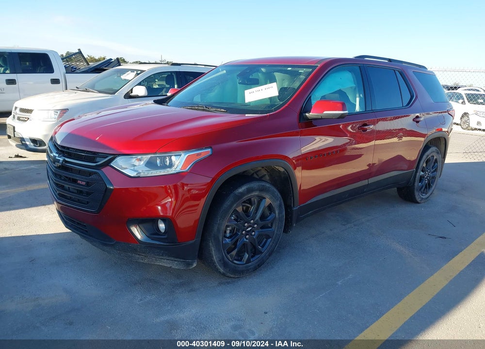 2021 CHEVROLET TRAVERSE FWD RS VIN: 1GNERJKW9MJ120440