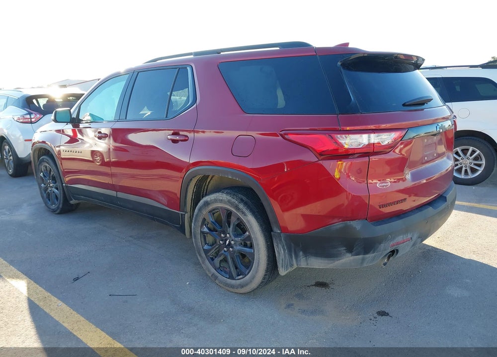 2021 CHEVROLET TRAVERSE FWD RS VIN: 1GNERJKW9MJ120440