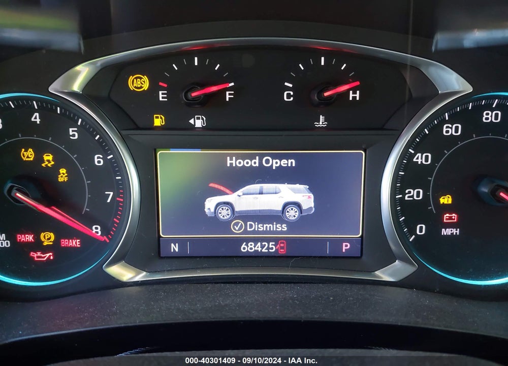 2021 CHEVROLET TRAVERSE FWD RS VIN: 1GNERJKW9MJ120440
