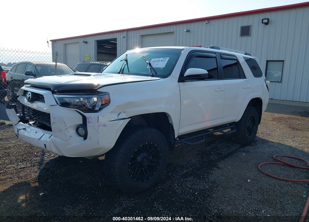 2016 TOYOTA 4RUNNER TRAIL VIN: JTEBU5JR6G5404081