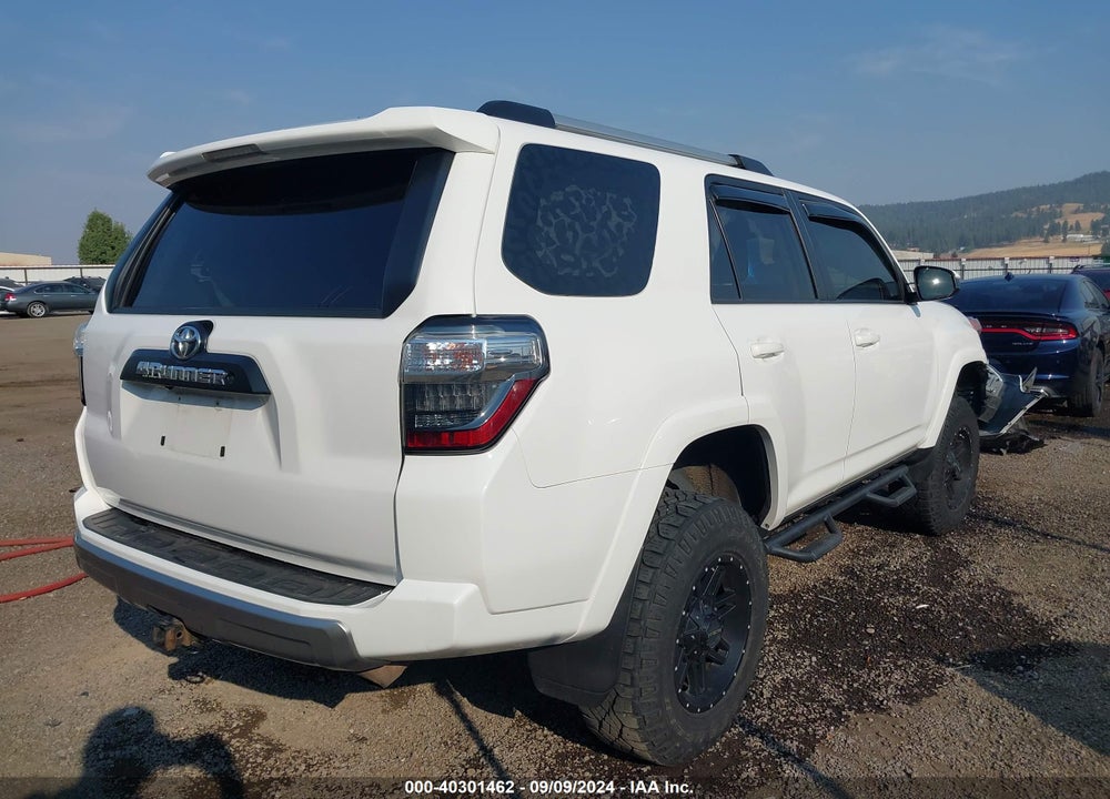 2016 TOYOTA 4RUNNER TRAIL VIN: JTEBU5JR6G5404081