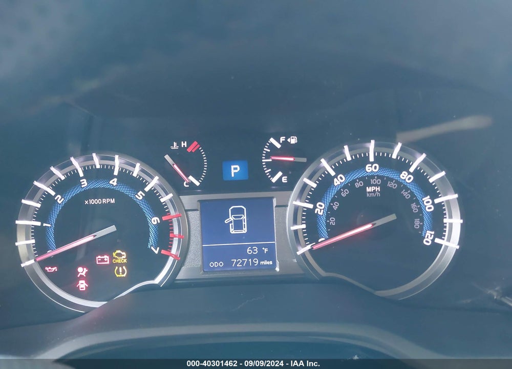 2016 TOYOTA 4RUNNER TRAIL VIN: JTEBU5JR6G5404081