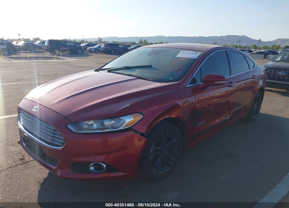 2016 FORD FUSION ENERGI TITANIUM VIN: 3FA6P0SU6GR320963
