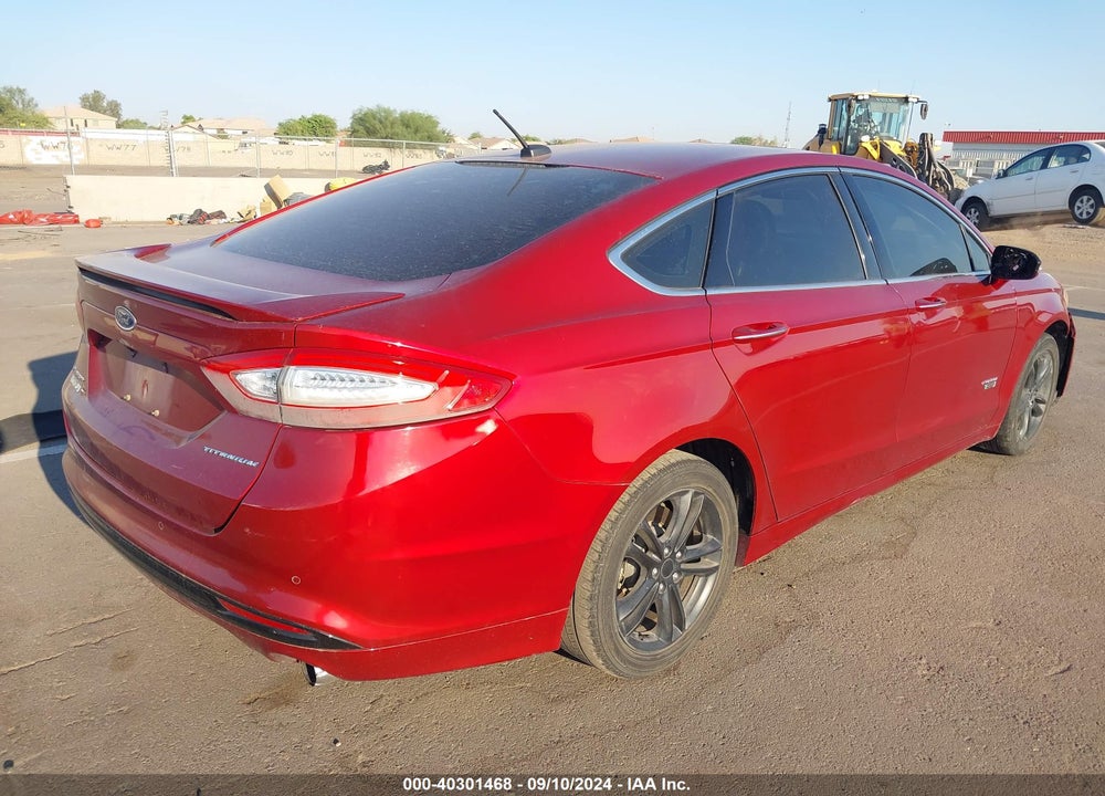 2016 FORD FUSION ENERGI TITANIUM VIN: 3FA6P0SU6GR320963