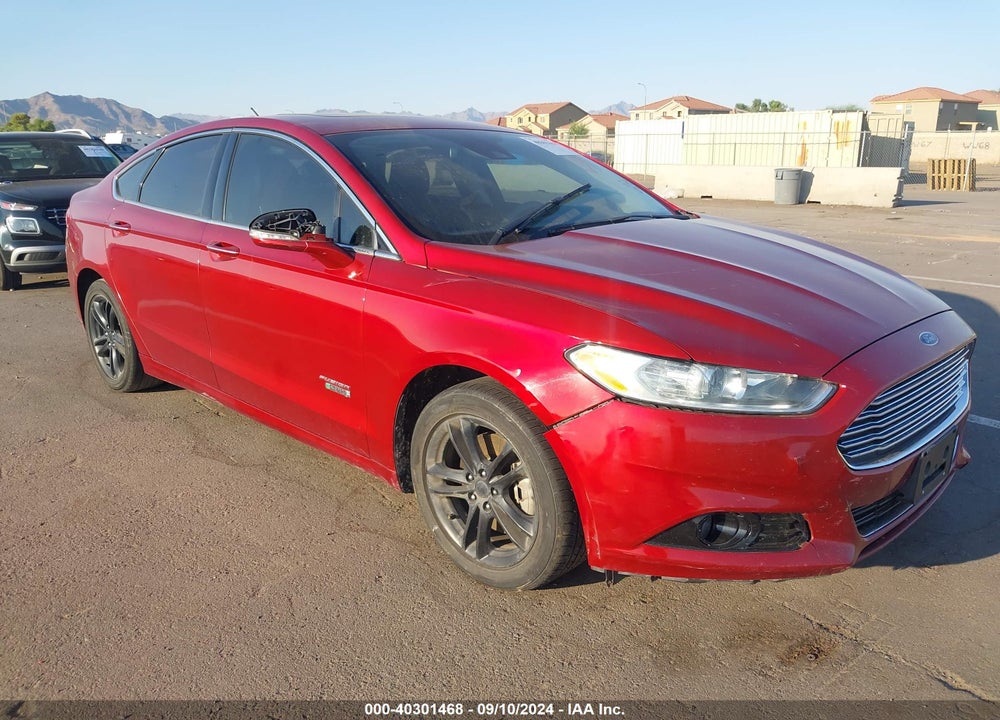 2016 FORD FUSION ENERGI TITANIUM VIN: 3FA6P0SU6GR320963