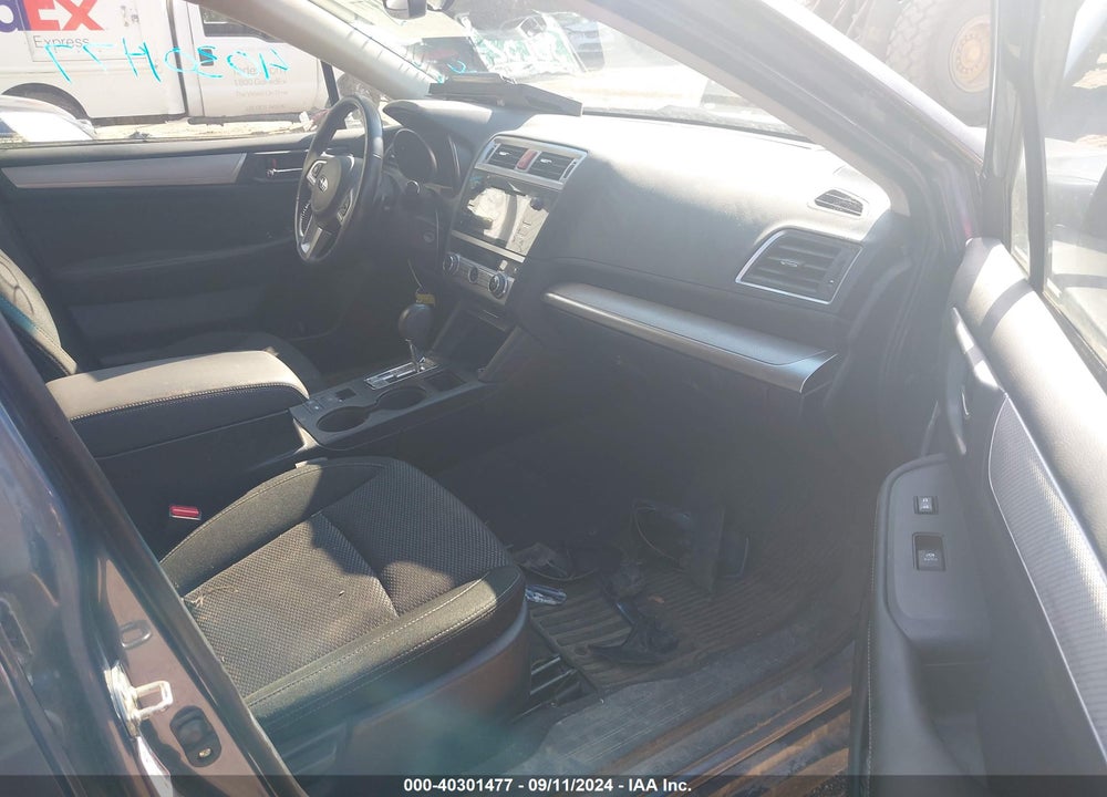 2017 SUBARU OUTBACK 2.5I PREMIUM VIN: 4S4BSADC9H3335924