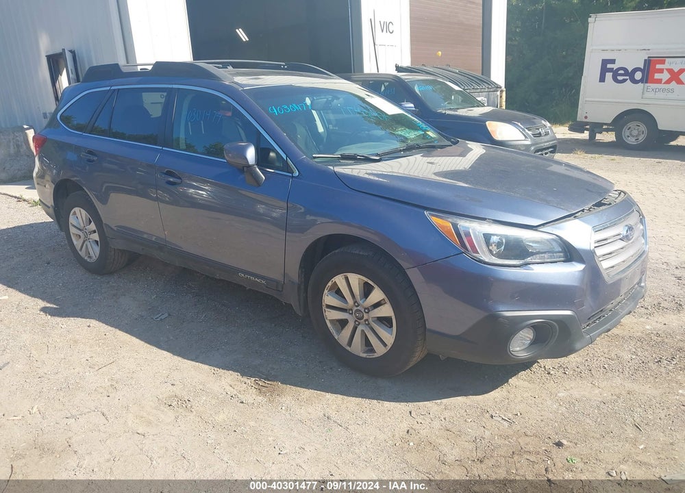 2017 SUBARU OUTBACK 2.5I PREMIUM VIN: 4S4BSADC9H3335924