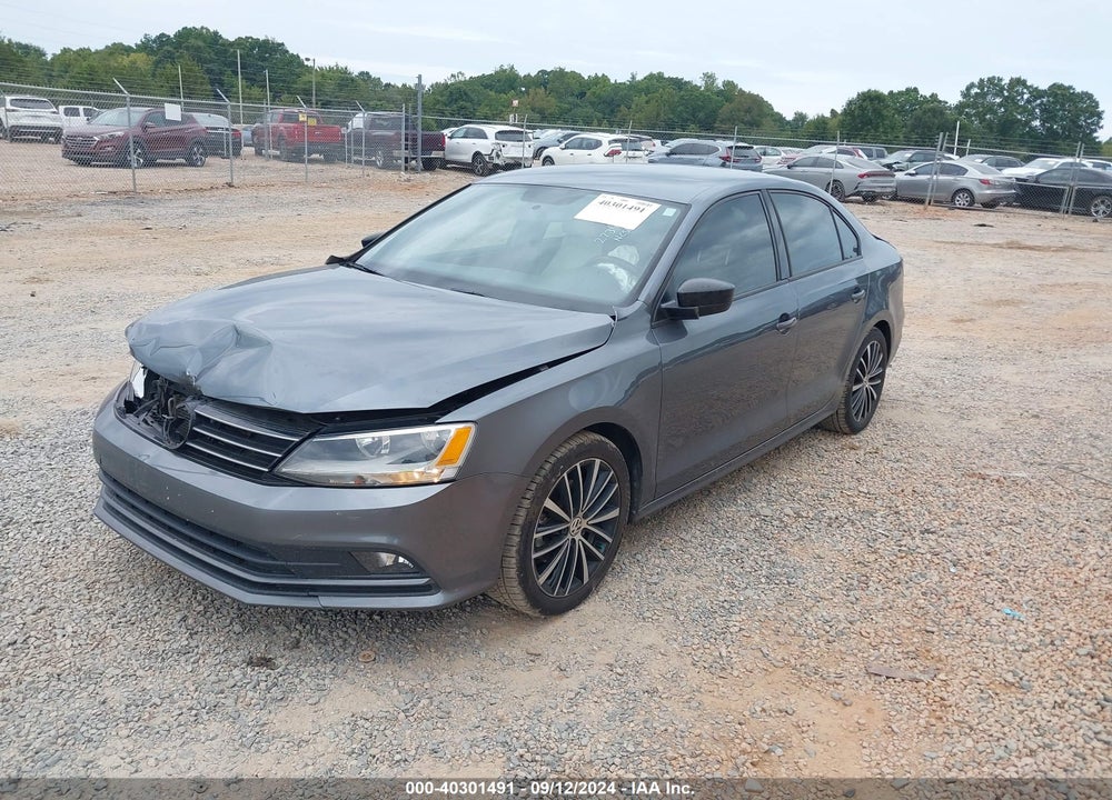 2015 VOLKSWAGEN JETTA 1.8T SPORT VIN: 3VWD17AJ2FM212819