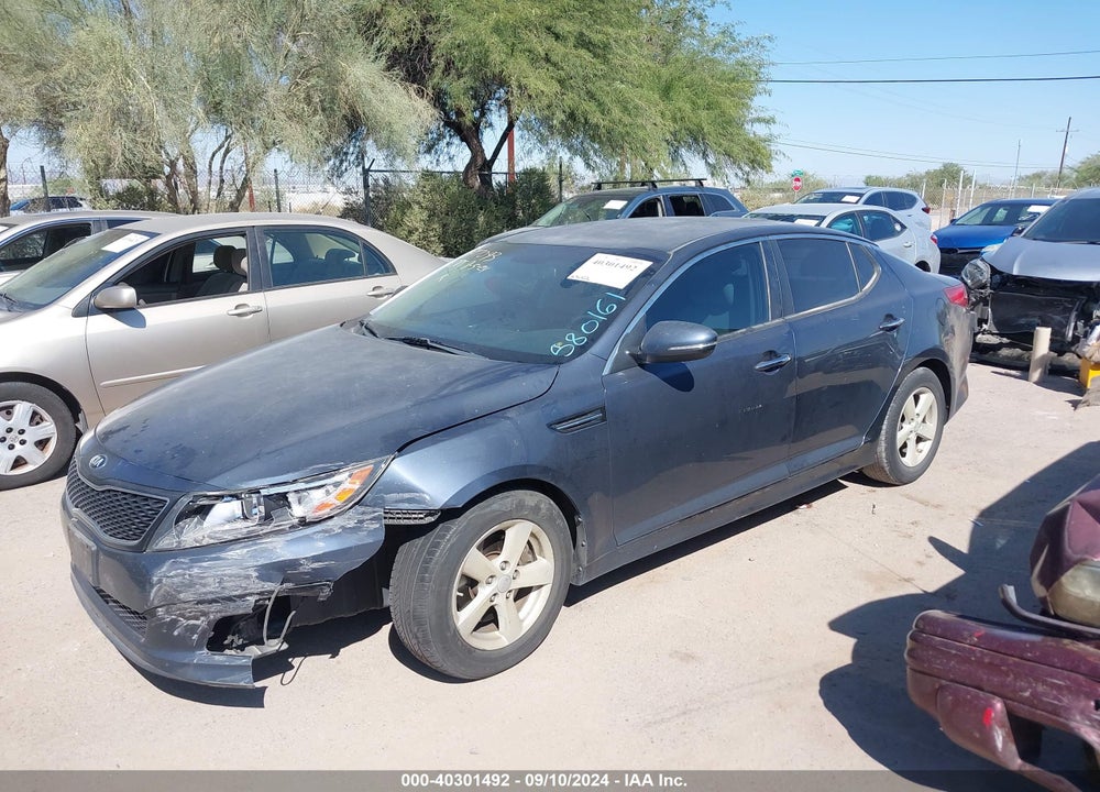 2015 KIA OPTIMA LX VIN: KNAGM4A78F5580161