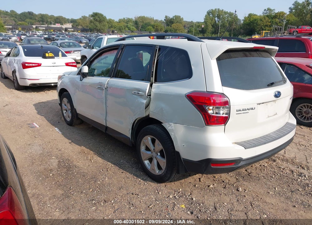 2015 SUBARU FORESTER 2.5I LIMITED VIN: JF2SJAHC1FH502747
