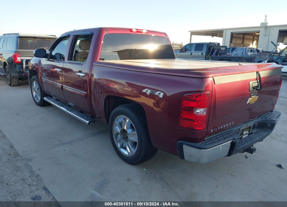 2013 CHEVROLET SILVERADO 1500 LT VIN: 3GCPKSE74DG202092