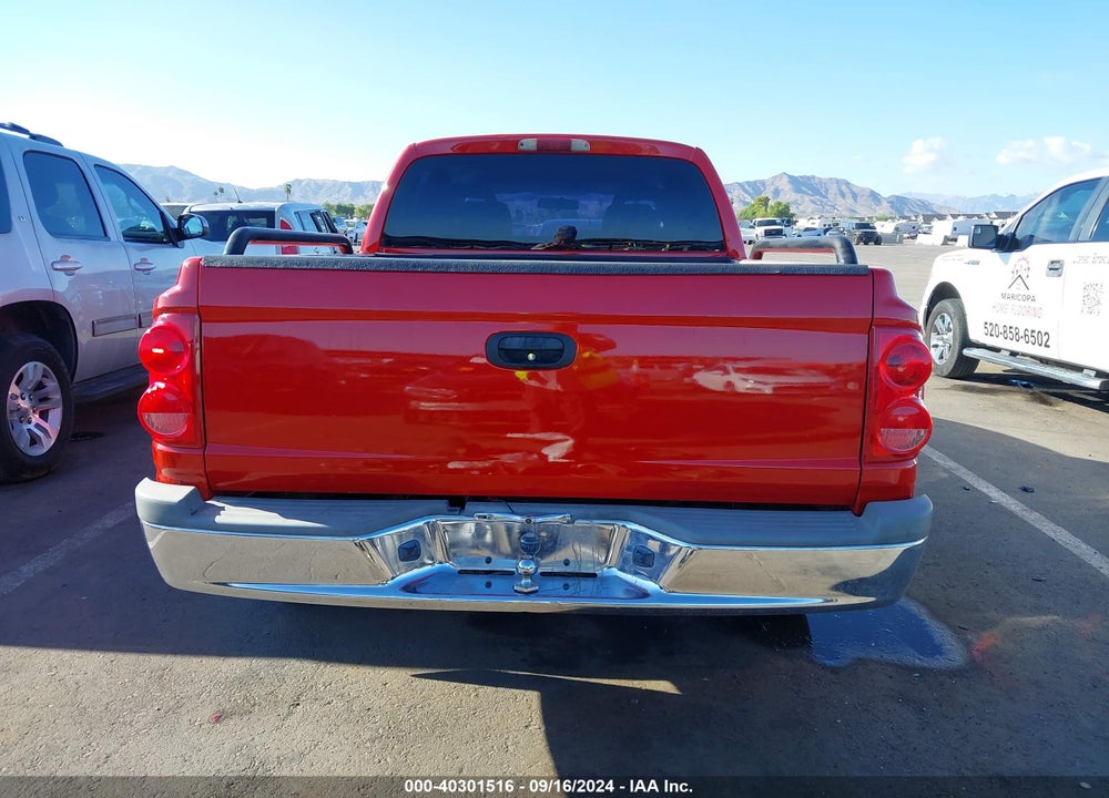 2006 DODGE DAKOTA SLT VIN: 1D7HE48N36S588782