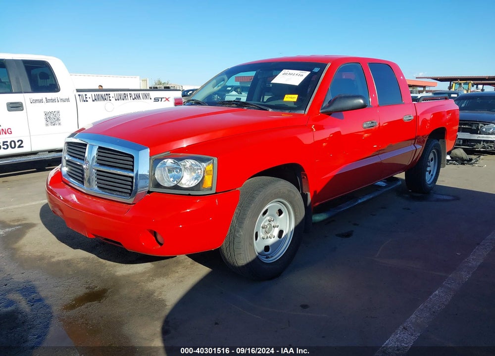 2006 DODGE DAKOTA SLT VIN: 1D7HE48N36S588782