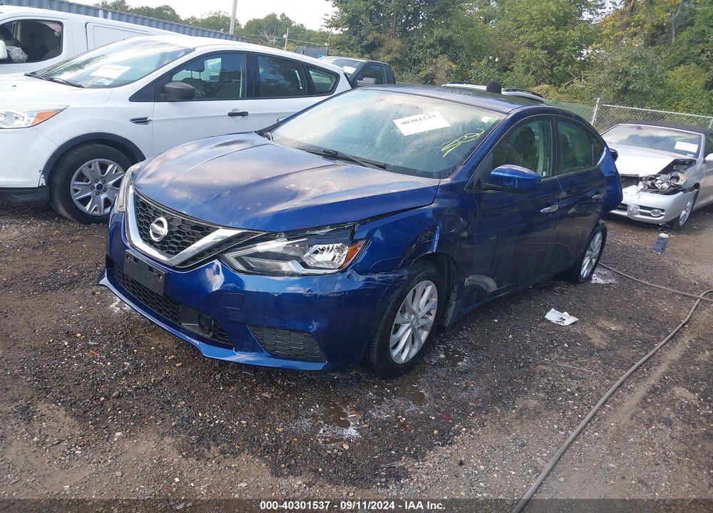 2019 NISSAN SENTRA SV VIN: 3N1AB7AP0KY443568