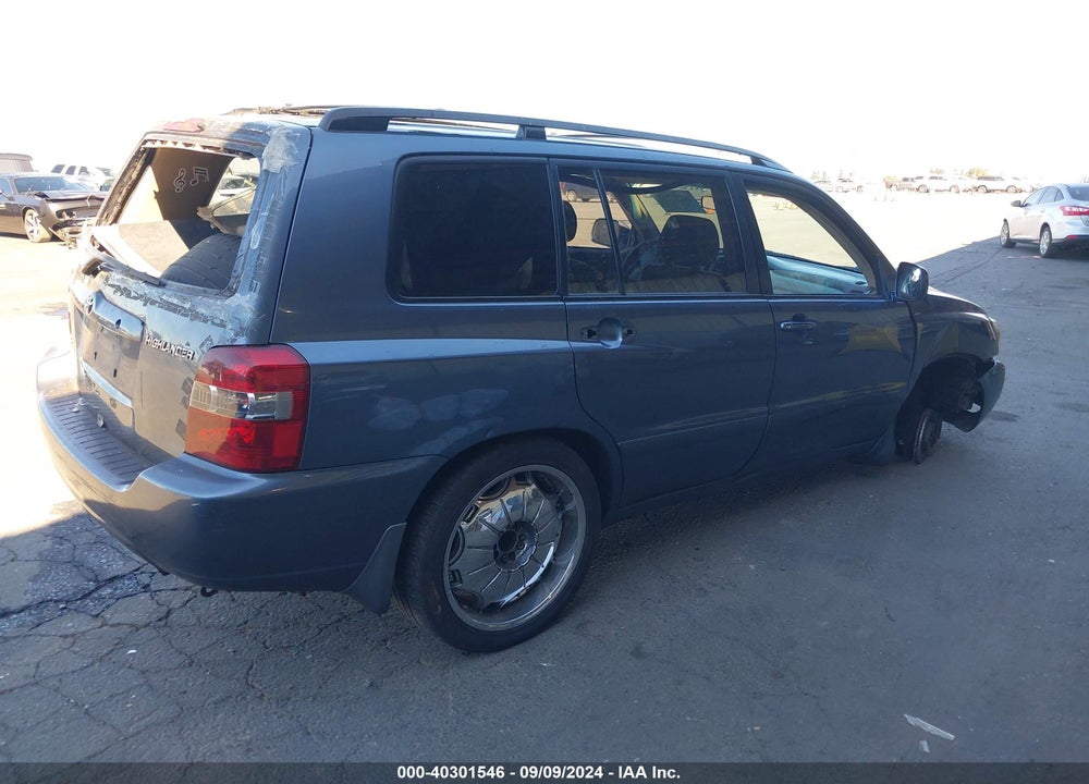 2005 TOYOTA HIGHLANDER V6 VIN: JTEGP21A150049613