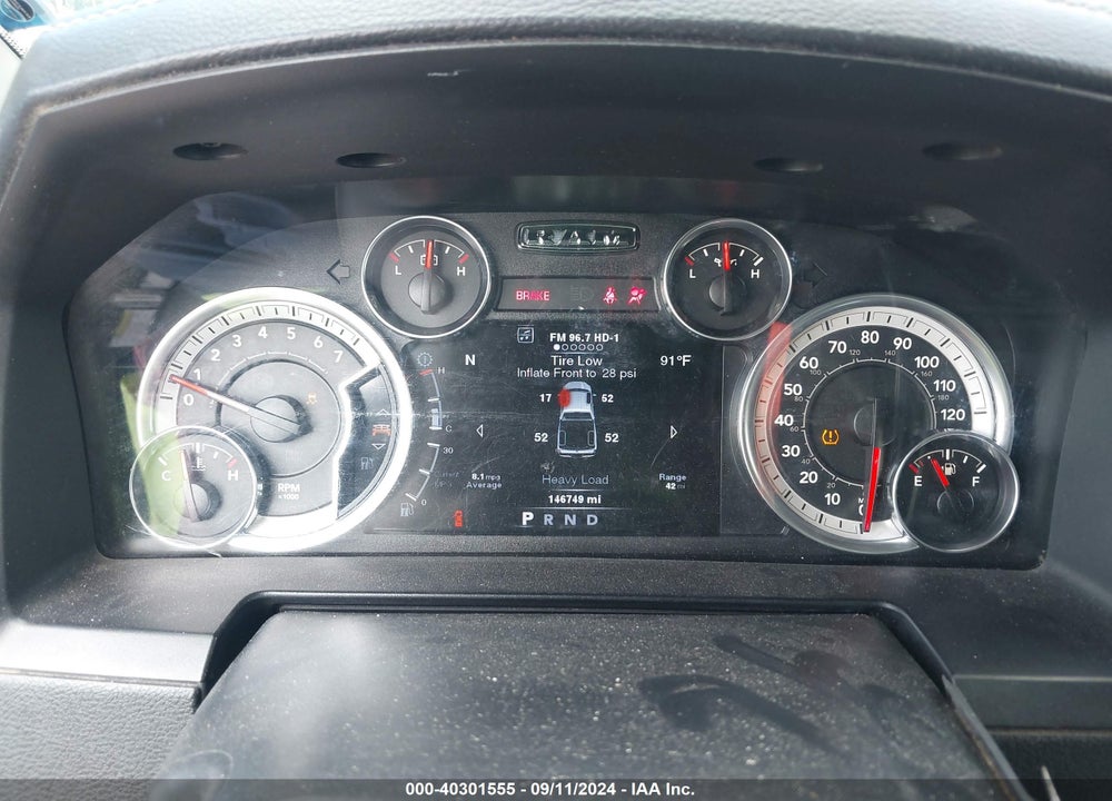 2013 RAM 2500 LAIE POWER WAGON VIN: 3C6TR5FT0DG615481