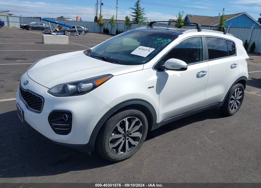 2017 KIA SPORTAGE EX VIN: KNDPNCAC2H7154111