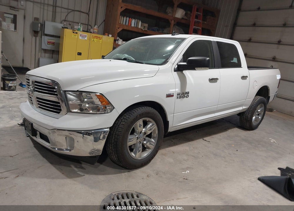 2018 RAM 1500 BIG HORN 4X4 5'7 BOX VIN: 3C6RR7LT2JG176158