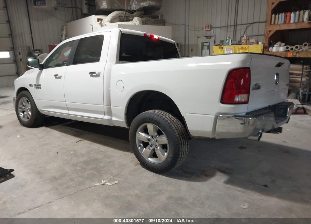 2018 RAM 1500 BIG HORN 4X4 5'7 BOX VIN: 3C6RR7LT2JG176158