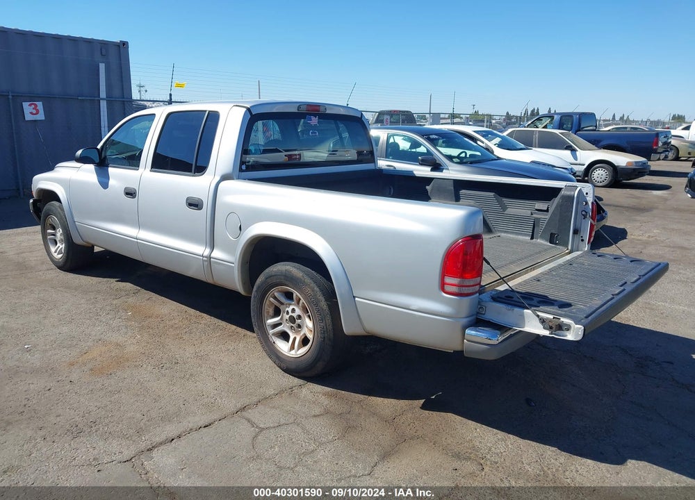 2003 DODGE DAKOTA SLT VIN: 1D7HL48X53S284209
