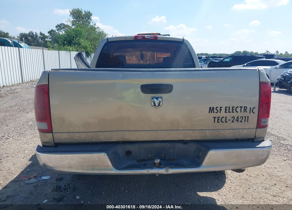 2005 DODGE RAM 1500 ST VIN: 1D7HA18N45S325063
