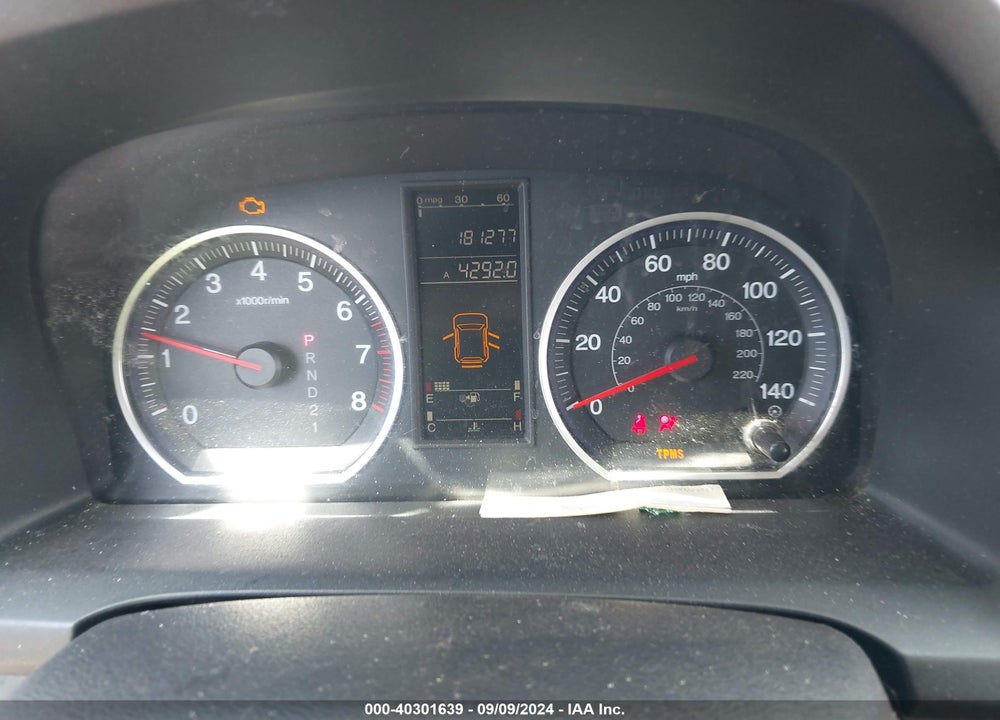 2009 HONDA CR-V LX VIN: 3CZRE38329G705667