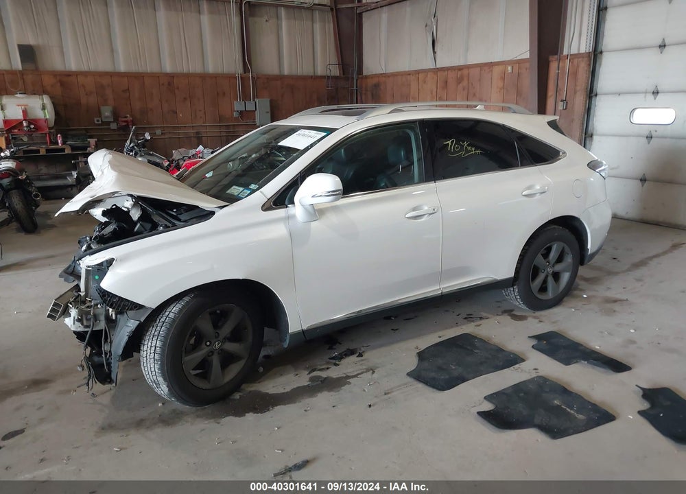 2012 LEXUS RX 350 VIN: 2T2BK1BA4CC124986
