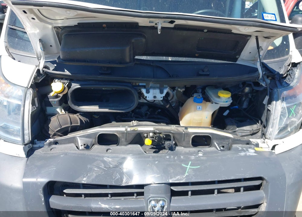 2017 RAM PROMASTER 2500 HIGH ROOF 159 WB VIN: 3C6TRVDGXHE535077