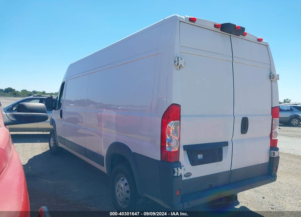 2017 RAM PROMASTER 2500 HIGH ROOF 159 WB VIN: 3C6TRVDGXHE535077