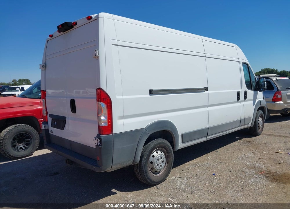 2017 RAM PROMASTER 2500 HIGH ROOF 159 WB VIN: 3C6TRVDGXHE535077