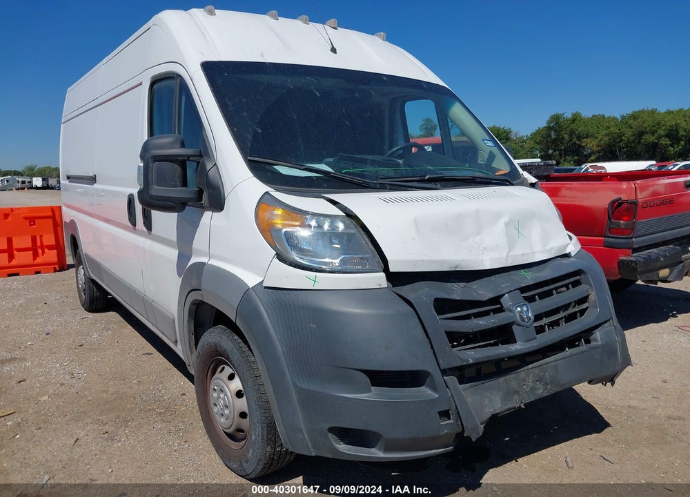 2017 RAM PROMASTER 2500 HIGH ROOF 159 WB VIN: 3C6TRVDGXHE535077