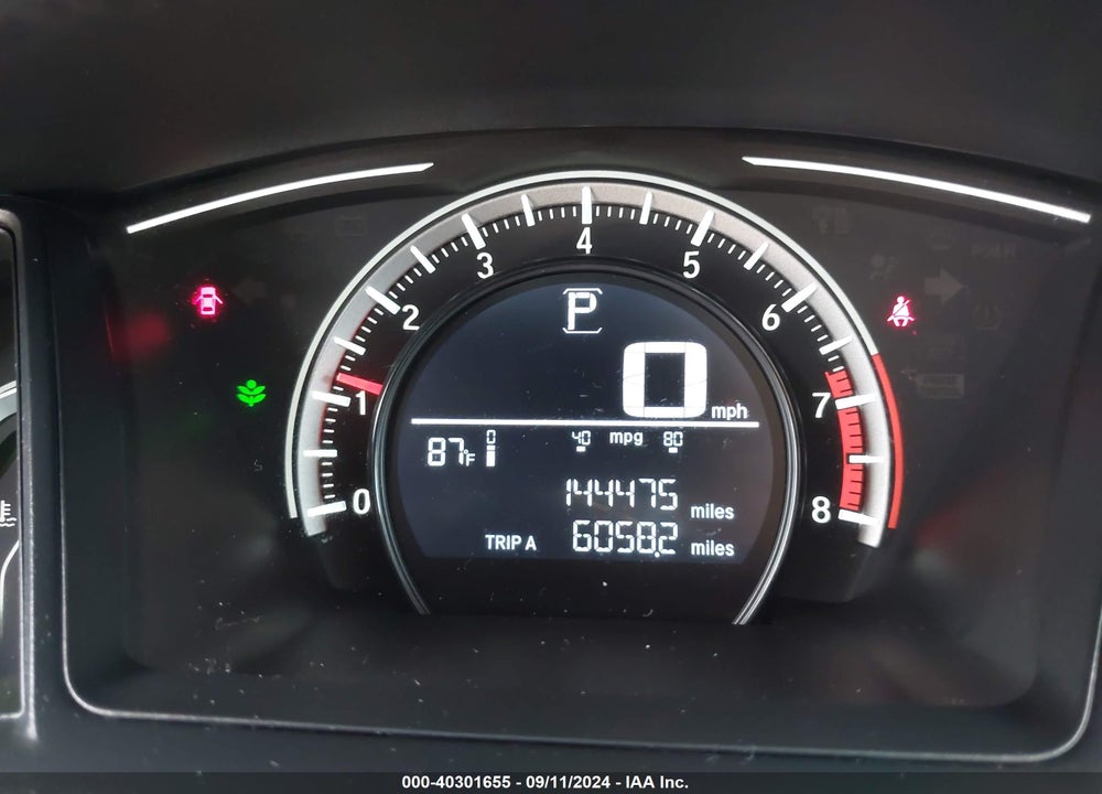 2017 HONDA CIVIC LX VIN: 19XFC2F57HE080173