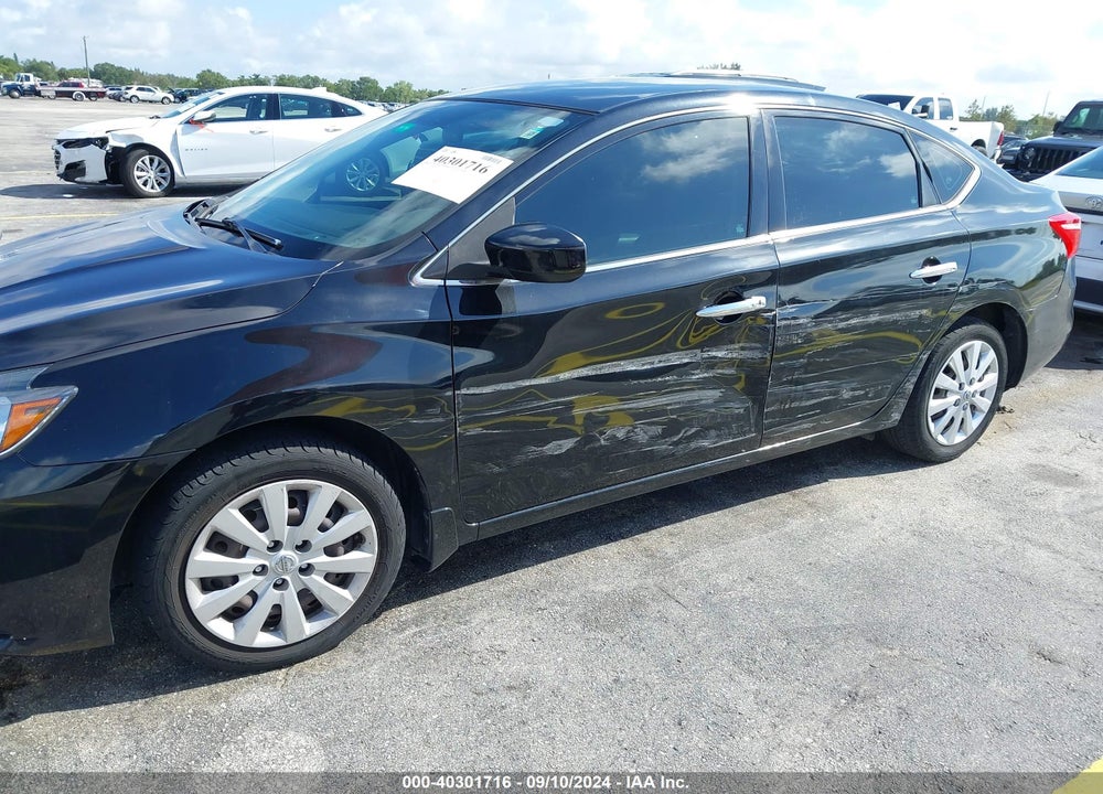 2017 NISSAN SENTRA SV VIN: 3N1AB7AP7HL670018