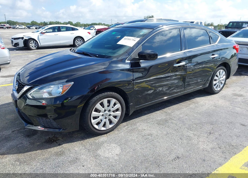 2017 NISSAN SENTRA SV VIN: 3N1AB7AP7HL670018