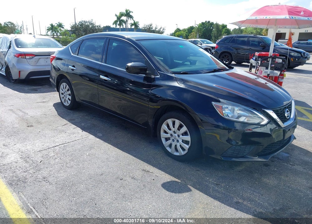 2017 NISSAN SENTRA SV VIN: 3N1AB7AP7HL670018