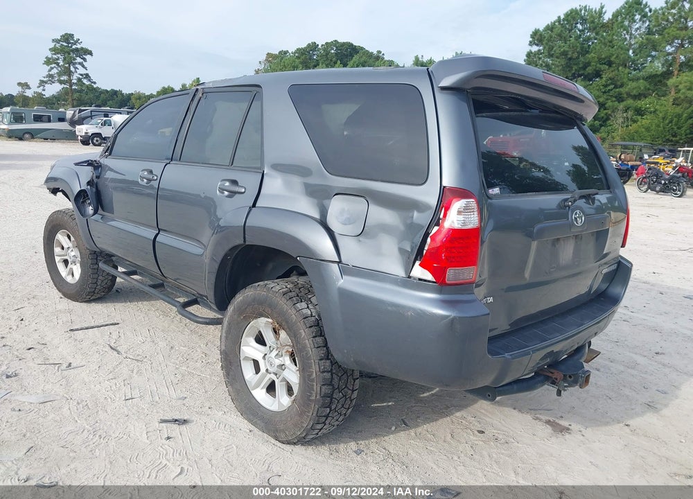 2007 TOYOTA 4RUNNER SPORT V6 VIN: JTEBU14R770109895