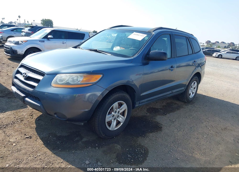 2009 HYUNDAI SANTA FE GLS VIN: 5NMSG13D79H324911