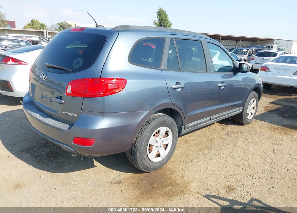 2009 HYUNDAI SANTA FE GLS VIN: 5NMSG13D79H324911