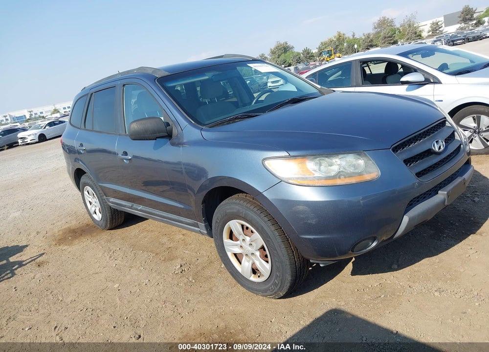 2009 HYUNDAI SANTA FE GLS VIN: 5NMSG13D79H324911