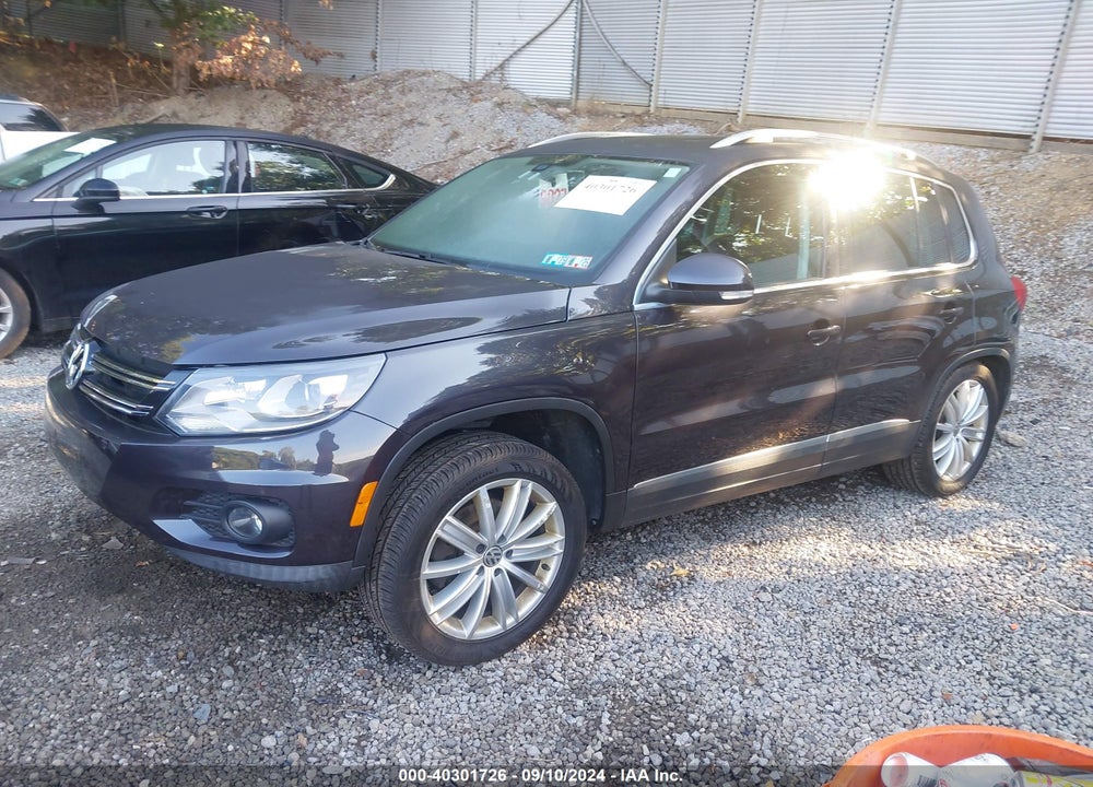 2016 VOLKSWAGEN TIGUAN SE VIN: WVGBV7AX6GW526103