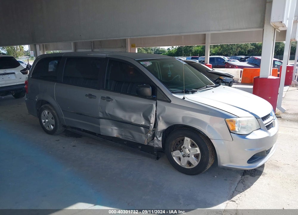 2013 DODGE GRAND CARAVAN AMERICAN VALUE PKG VIN: 2C4RDGBG1DR703293